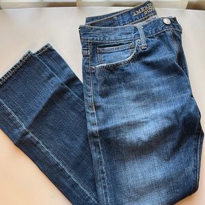Like new distressed, American Eagle jeans